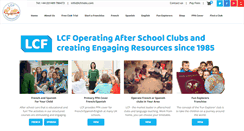 Desktop Screenshot of lcfclubs.com