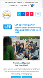 Mobile Screenshot of lcfclubs.com